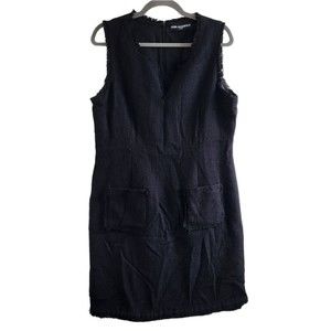 Karl Lagerfeld Black Sleeveless Dress